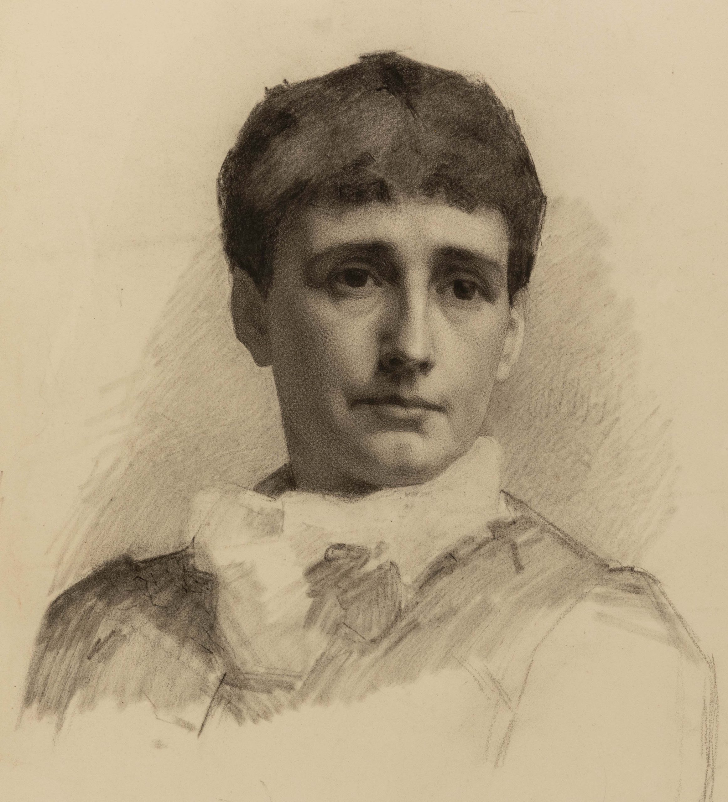 Bust-length portrait of a woman