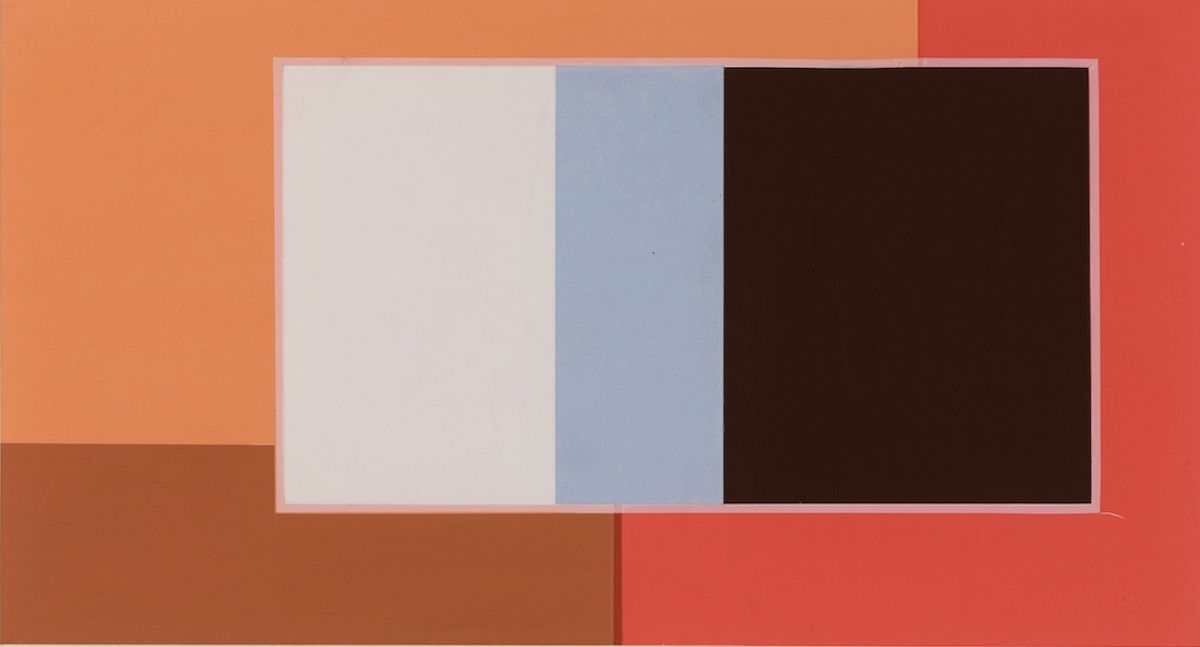 Untitled, c.1971, gouache and collage on card
