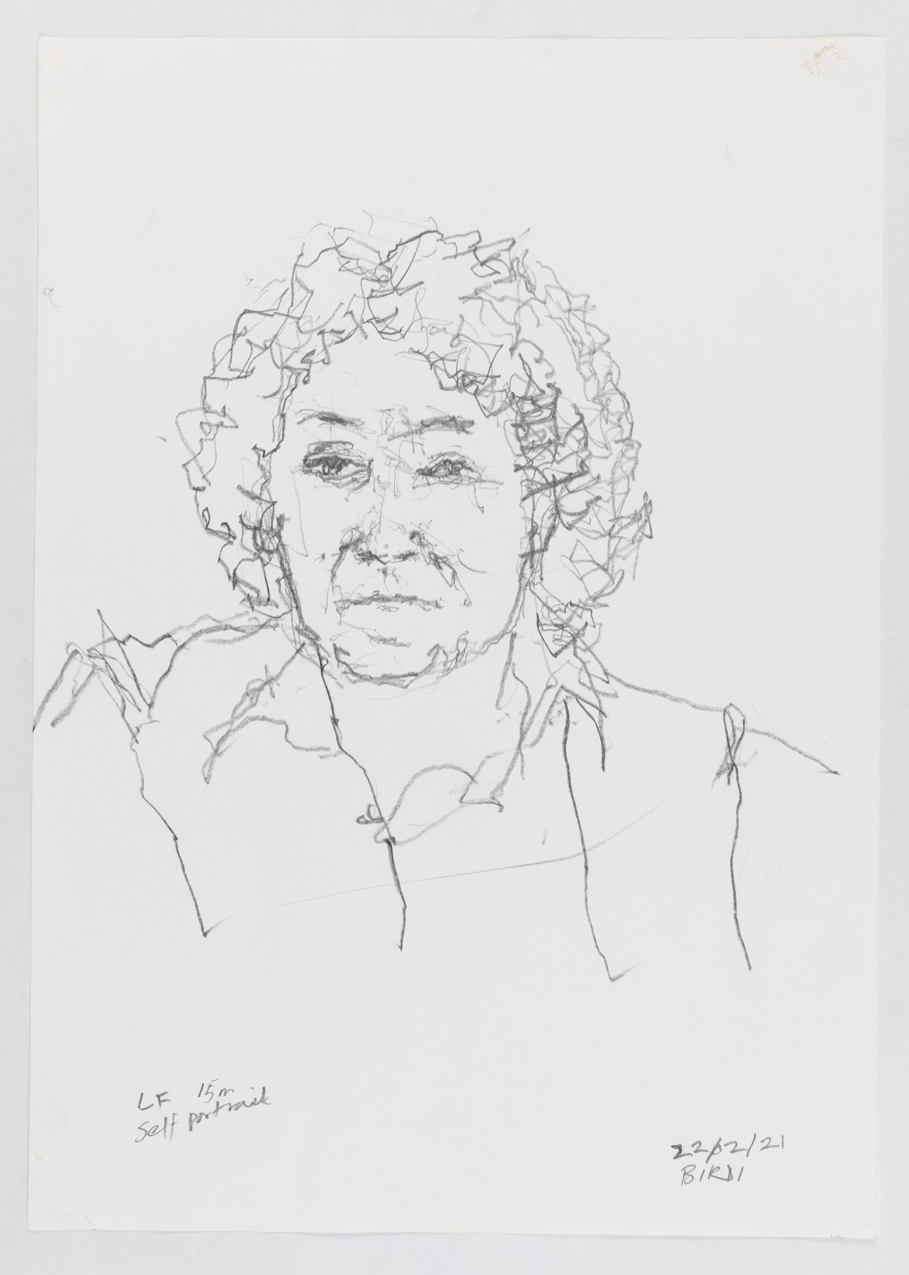 Self Portrait, Left Foot