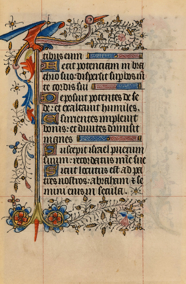 Leaf from a Book of Hours (c.1420)