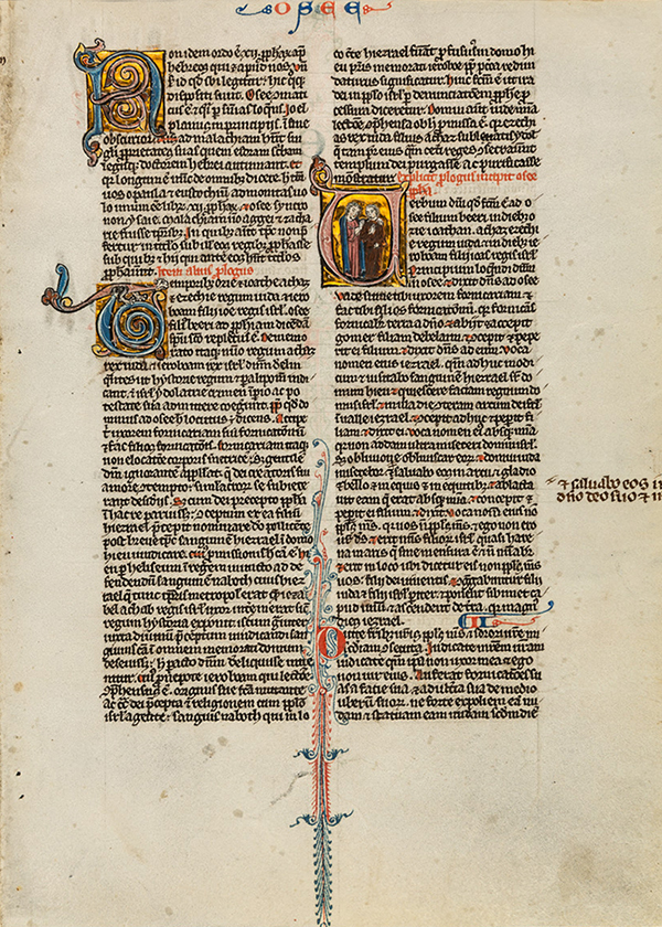 Leaf from a Bible (c.1250)