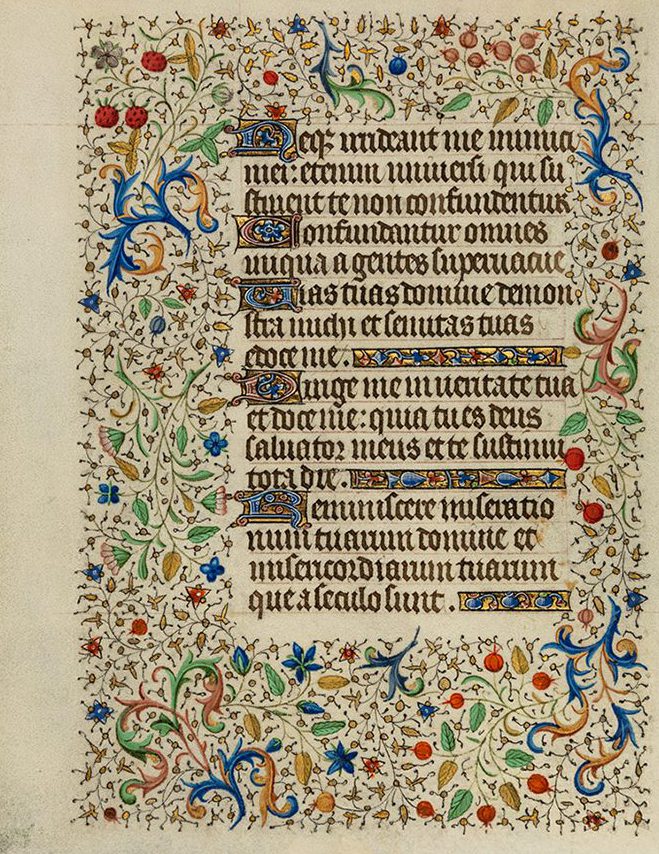 Leaf from a Book of Hours (c.1450)