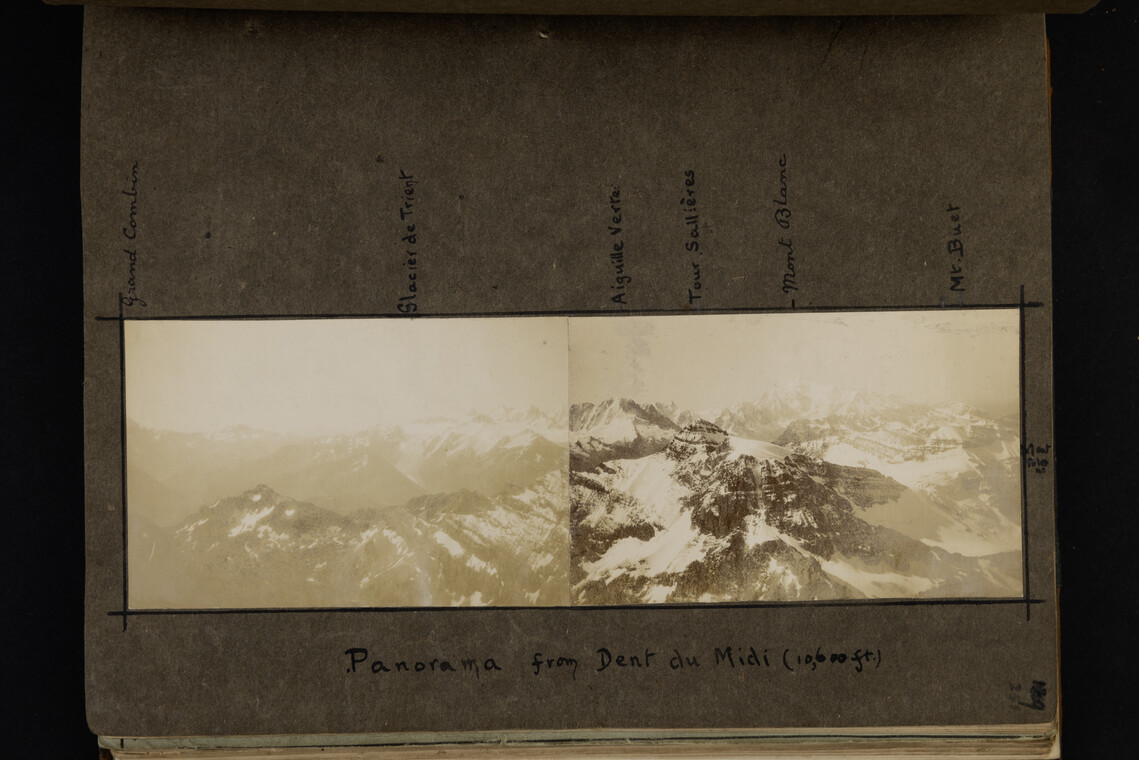 Panorama from Dent du Midi