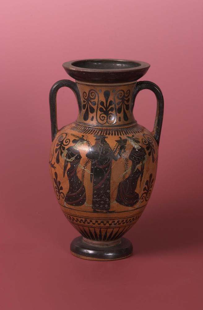 Dionysos on an amphora