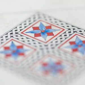 Twelve original geometric designs and floral designs for letters of the alphabet, by Owen Jones