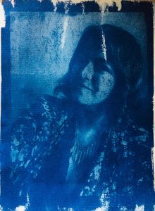 Anna Jones: MPR Programme Manager, cyanotype image