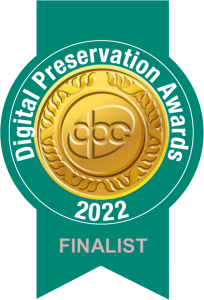 Finalist Ribbon Digital Preservation Coalition 2022